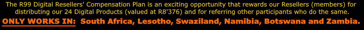 IMPORTANT NOTICE: Weekly payouts for active members are processed every Friday. Minimum withdrawal amount is only R250